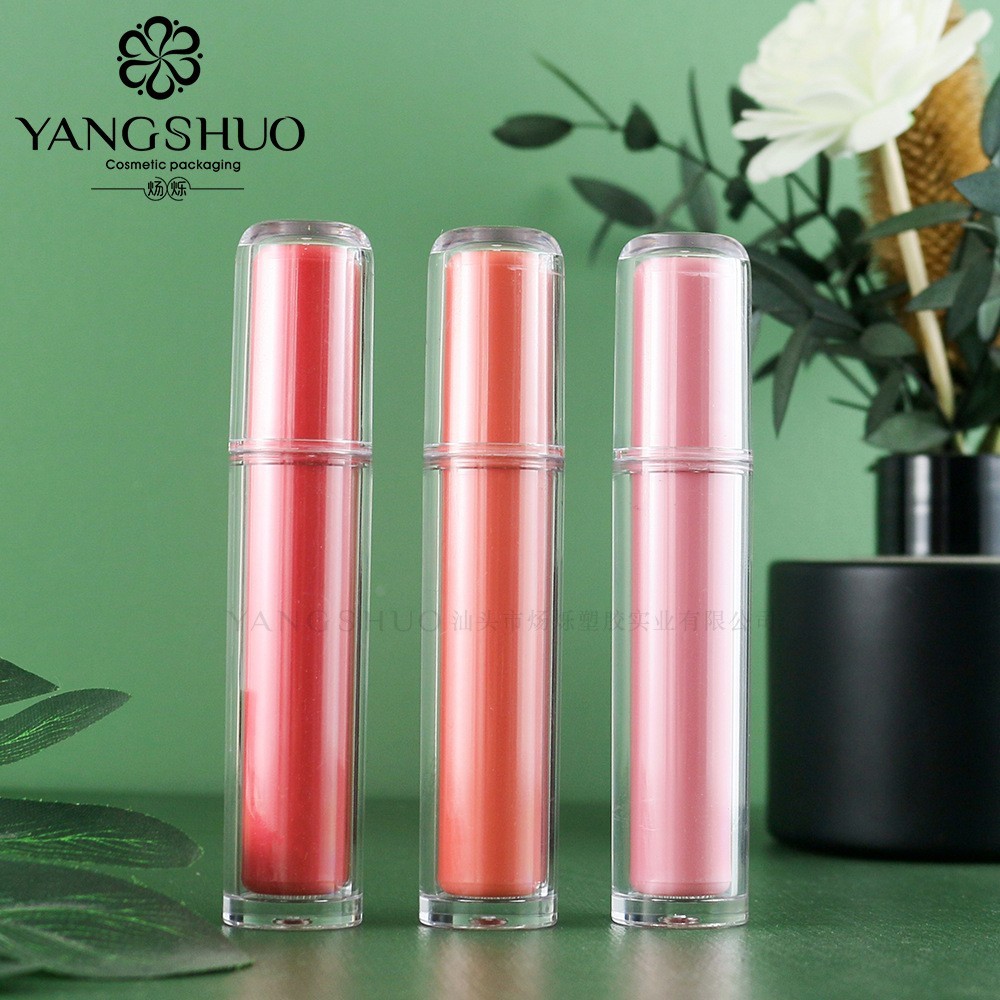 新品果汁唇釉管韩国romand同款圆形内外双瓶唇彩管空管化妆品包材图2