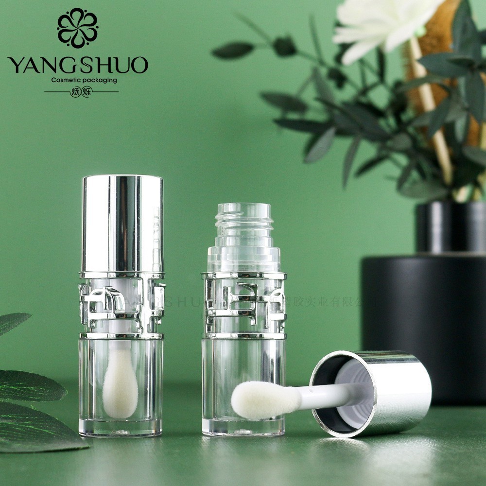 定制圆形独特6ml唇彩管大刷唇釉管口红空管化妆品包材厂家图3