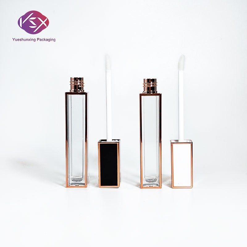 方形 镭雕金边唇蜜管唇彩管 唇釉管空口红管包材图3