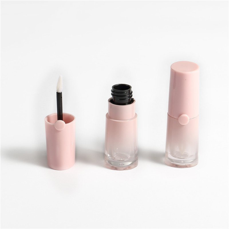 定制logo大牌粉色渐变唇彩管唇釉空管 小胖口红管图5