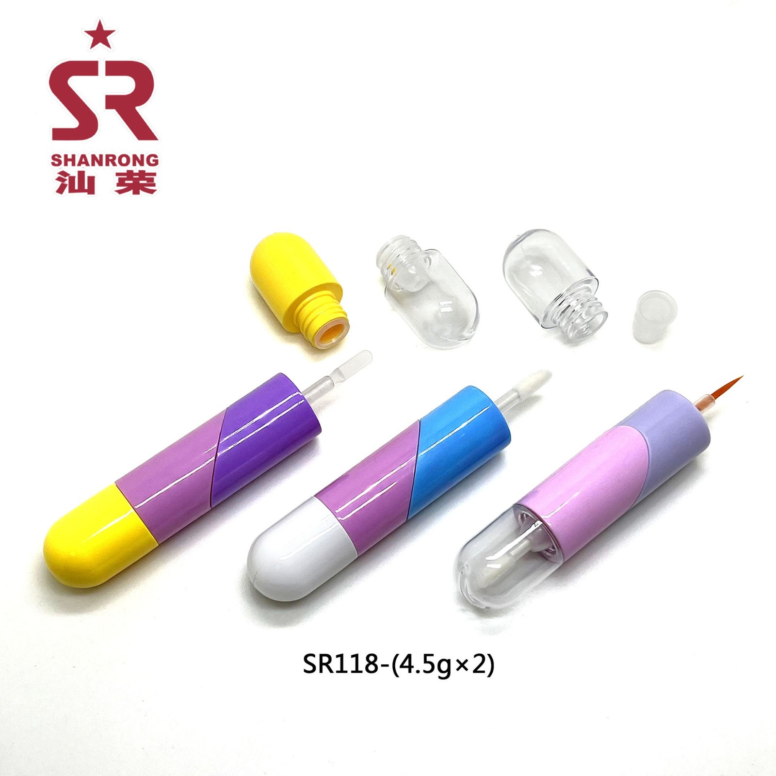 (4.5g×2) 双头比心唇彩管 唇釉瓶图3