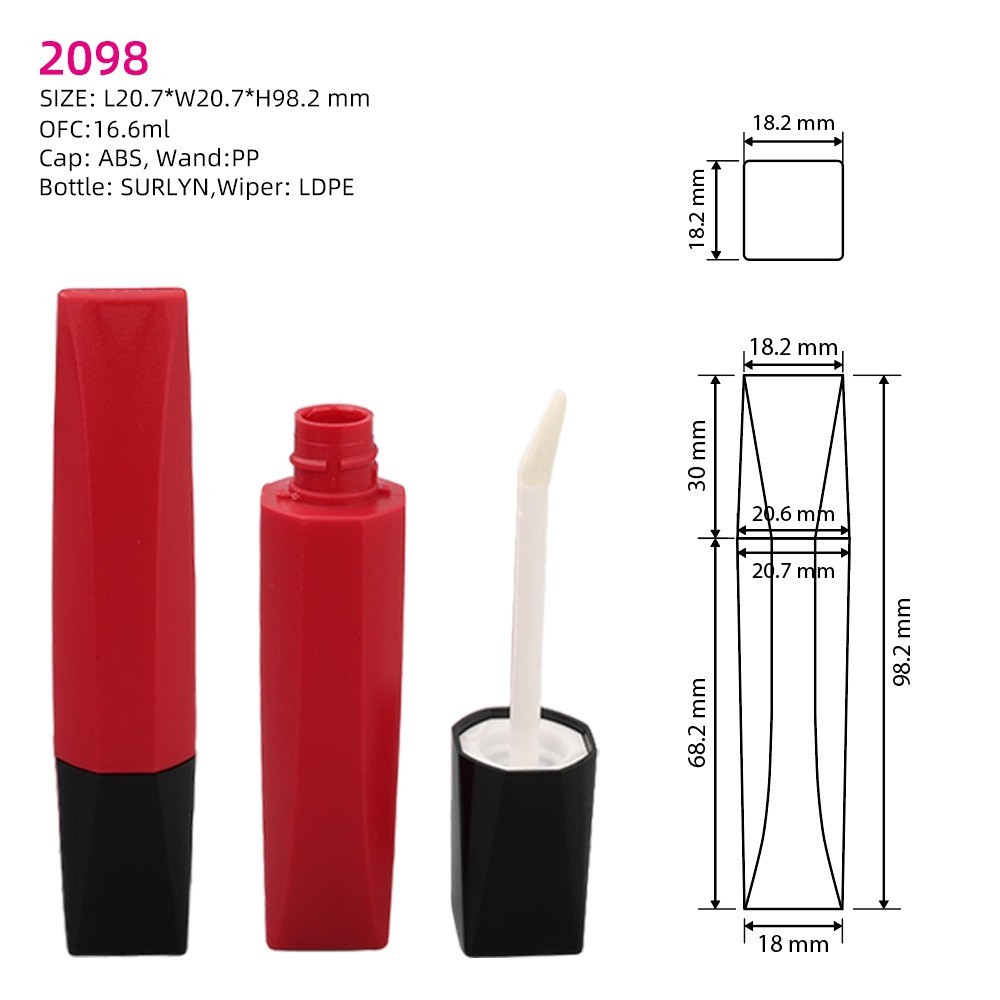 定制口唇彩管唇釉管唇油空管彩妆包材图5