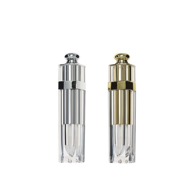 彩妆工厂高档喷镀方管厚壁质感唇釉管唇彩管包材图2