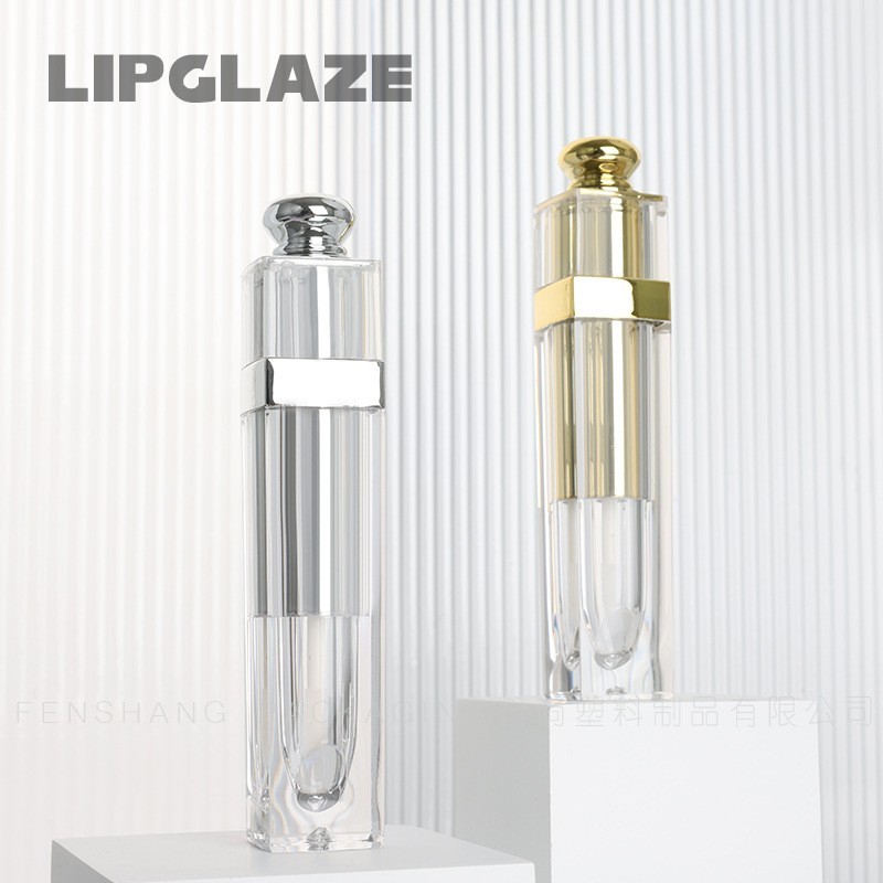 彩妆工厂高档喷镀方管厚壁质感唇釉管唇彩管包材图3