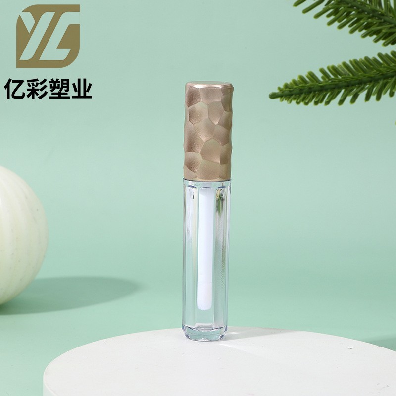 5ml唇釉管塑料瓶空管 圆形唇彩管化妆品包装管分装瓶包材图2