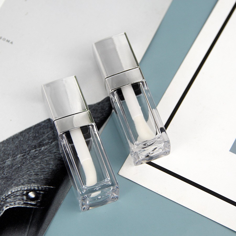 新款化妆品彩妆包材 大容量方形唇釉 唇彩 唇蜜 厂家定制加工