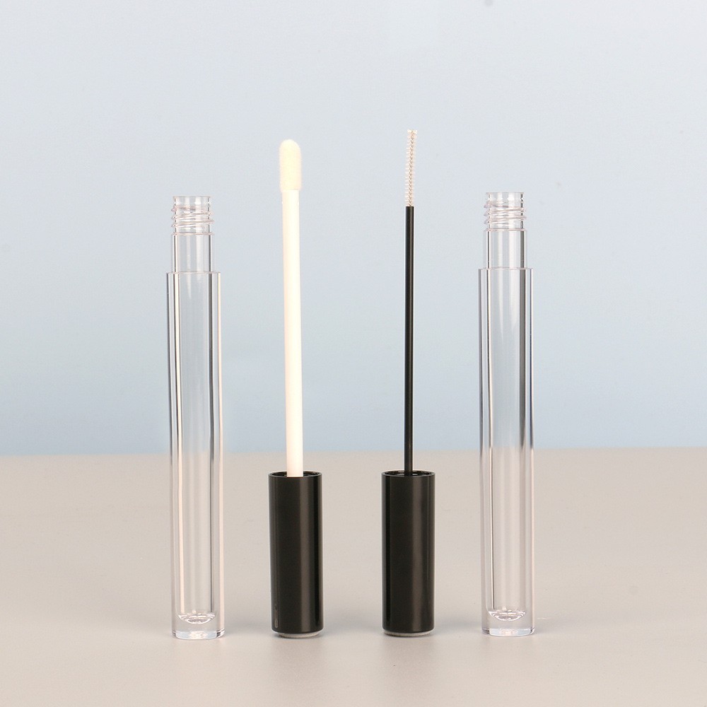 圆形透明彩妆包材液体空管定制眼线管睫毛膏管空瓶遮瑕唇釉管包材图2