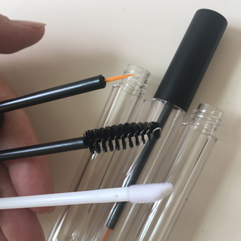 2ml3ml5ml10ml圆管睫毛刷头空管金色银色眼线管睫毛管包材厂家