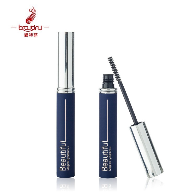 蓝色中性8ml订制睫毛膏空管睫毛纤维管铝包材图4