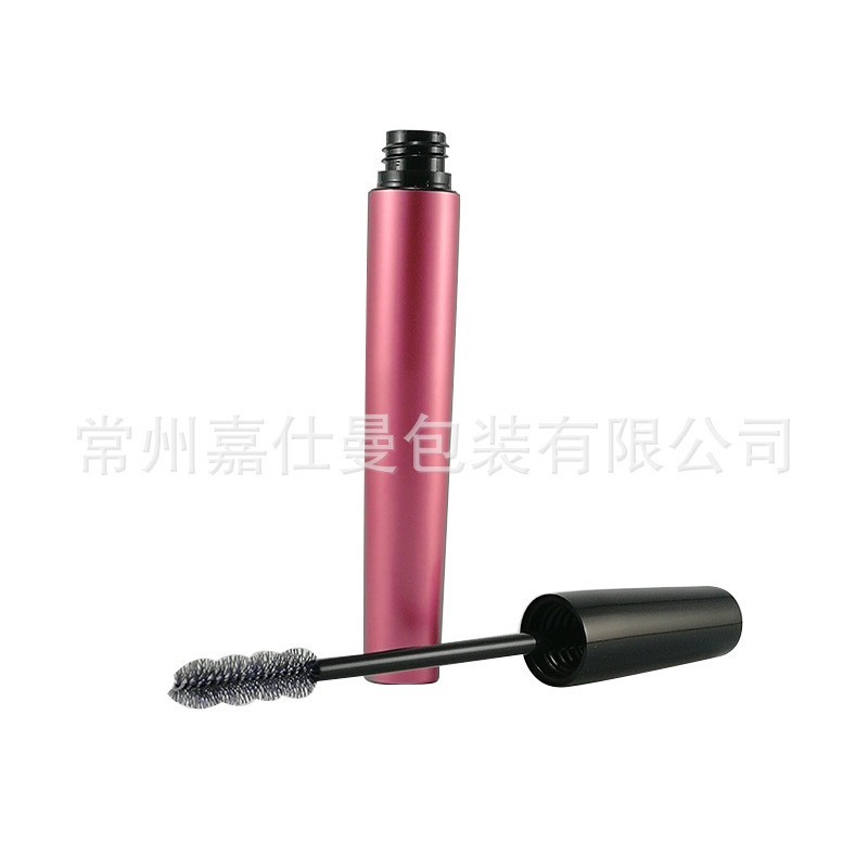 DLY自制睫毛膏管空管单头睫毛刷头红色眼线液空瓶分装包材定制