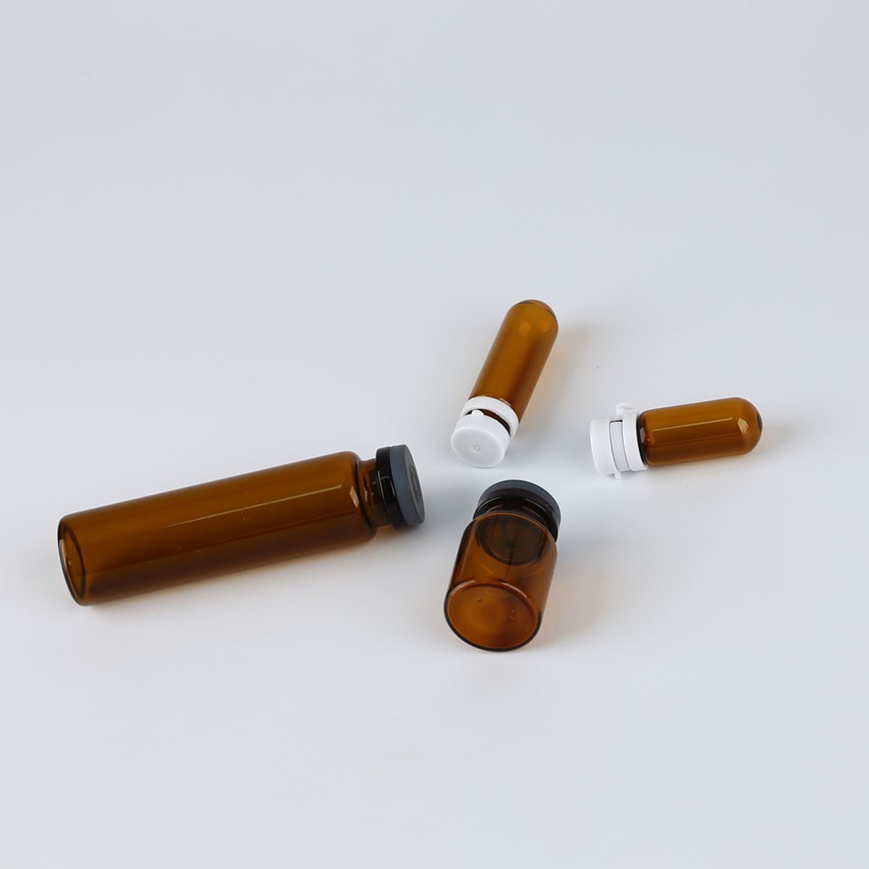 厂家定制各个尺寸各类螺口香水瓶精油玻璃瓶卡口瓶配撕拉盖西林瓶图5