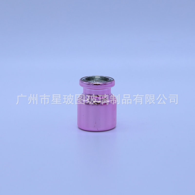 厂家多色电镀卡口西林瓶管制玻璃瓶精华原液电镀分装瓶图3
