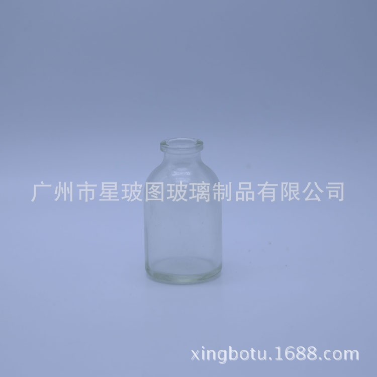 厂家钠钙玻璃瓶多工艺模具西林瓶迷你10ML透明卡口瓶许愿瓶图2