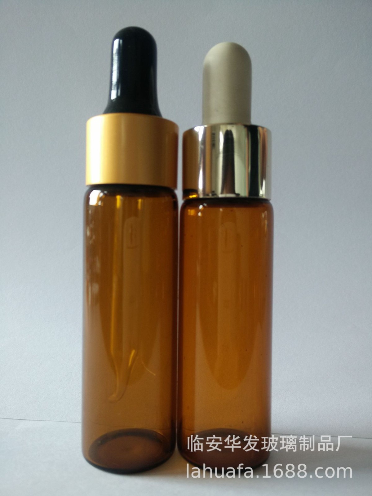 15ml茶色精油瓶 试用分装瓶 滴管瓶 管制玻璃瓶图2
