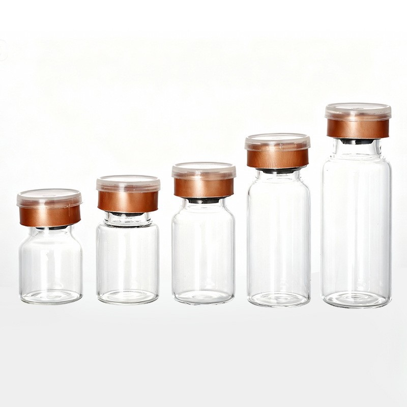 透明西林瓶10ml 5ml冻干粉瓶3ml精华小样玻璃分装瓶茶色安瓶瓶子图5
