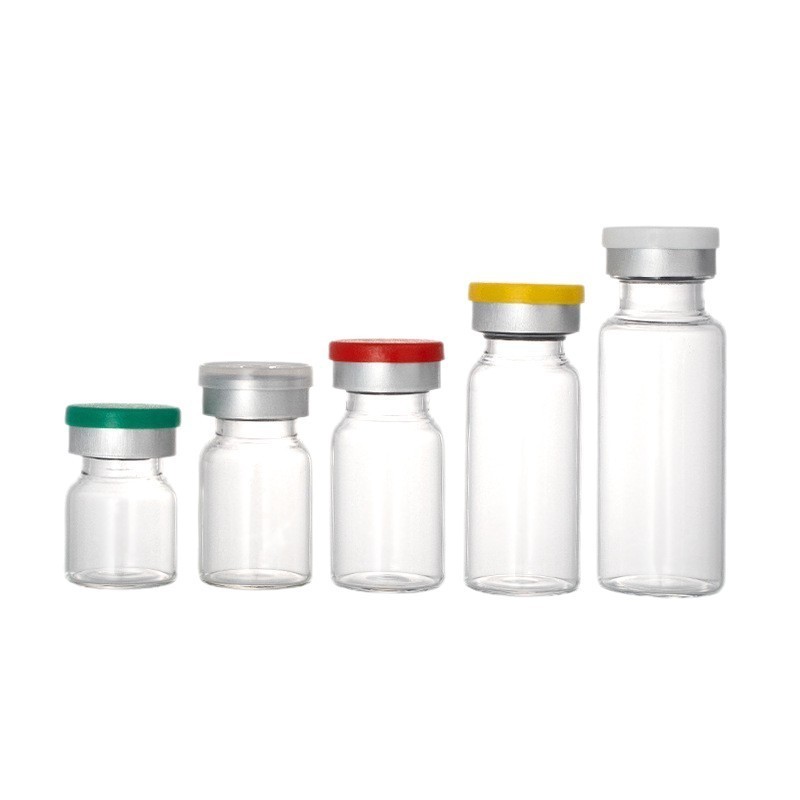 透明西林瓶10ml 5ml冻干粉瓶3ml精华小样玻璃分装瓶茶色安瓶瓶子图3