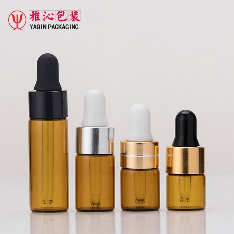 2ml3ml5ml茶色滴管分装瓶 螺口西林小样滴滴瘦原液瓶图3