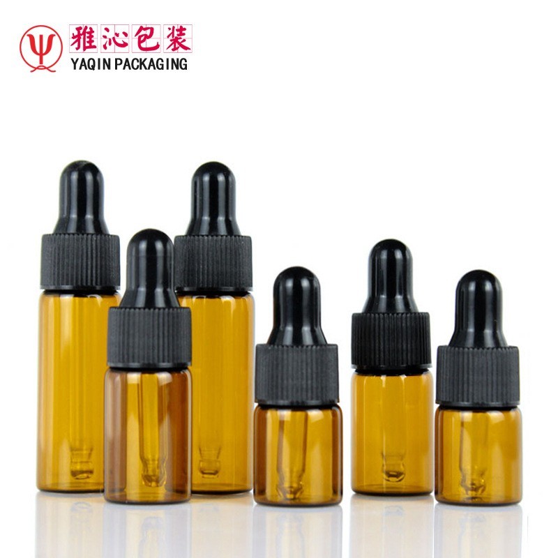 2ml3ml5ml茶色滴管分装瓶 螺口西林小样滴滴瘦原液瓶图4