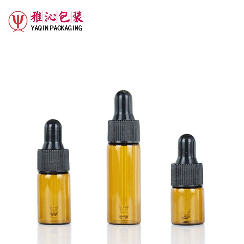 2ml3ml5ml茶色滴管分装瓶 螺口西林小样滴滴瘦原液瓶图5