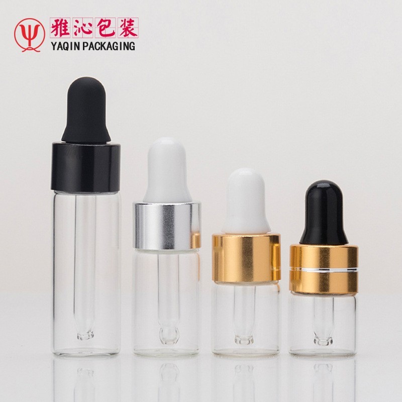 2ml3ml5ml茶色滴管分装瓶 螺口西林小样滴滴瘦原液瓶图2