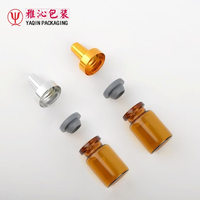 尖头铝盖原液西林瓶 透明茶色3ml5ml8ml10ml15ml精华安瓶图2