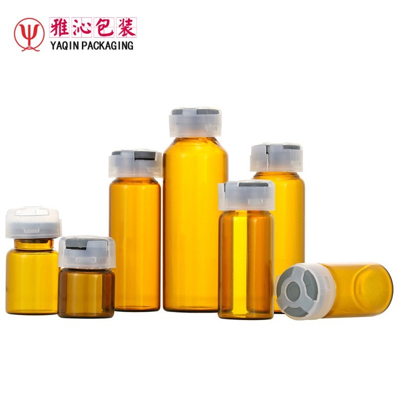 小样卡口拉管安瓶 5-20ml西林分装原液瓶喇叭头 开发模具图2