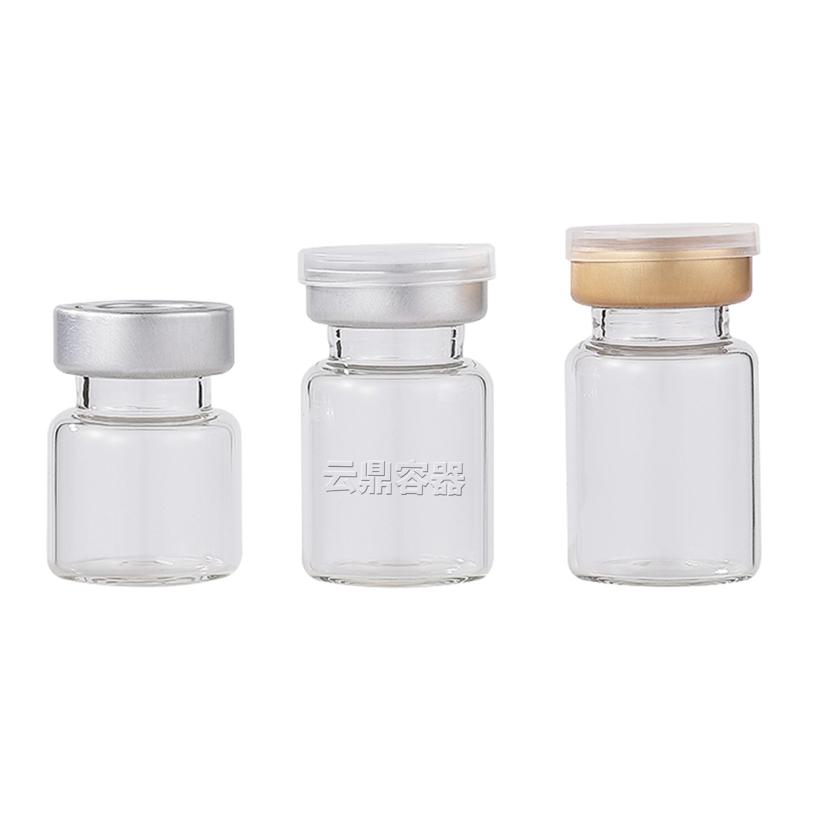 透明冻干粉瓶 3-30ml 冻粉安瓶 西林瓶 卡口瓶 原液玻璃瓶图5