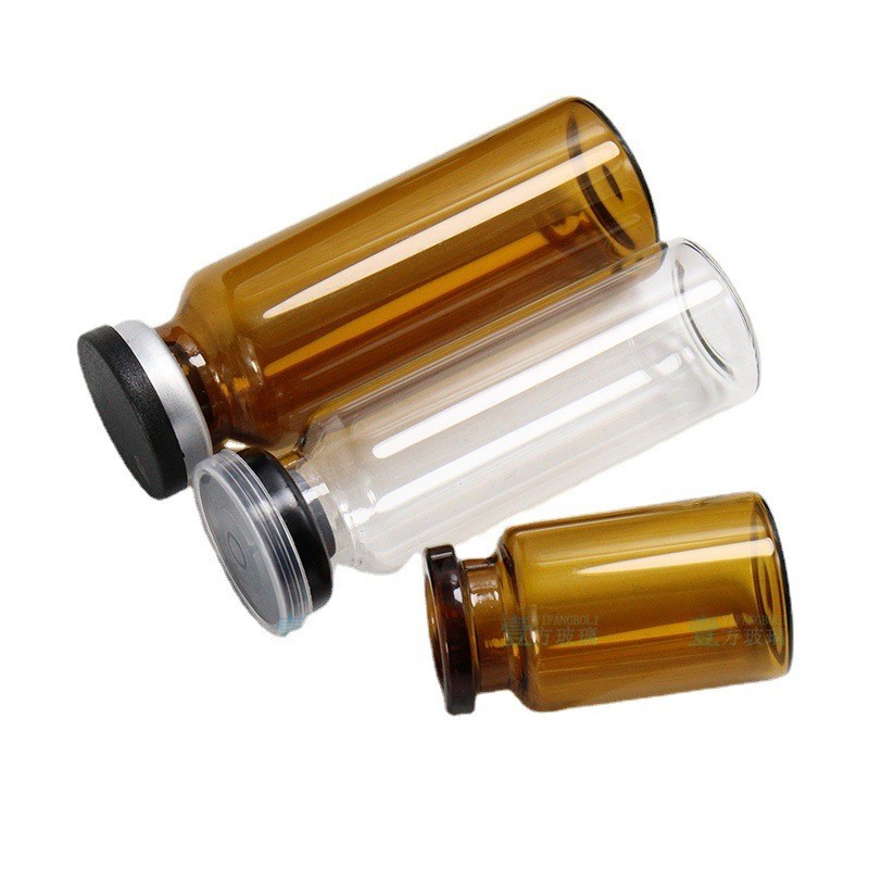 3ml 5ml 10ml医美瓶 茶色安瓶 药粉瓶 便携透明西林瓶图5
