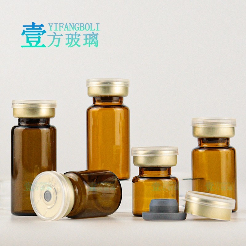 茶色安瓶 3ml西林瓶 5ml原液瓶 7ml 8ml 10ml冻干粉瓶 卡口安瓶图2