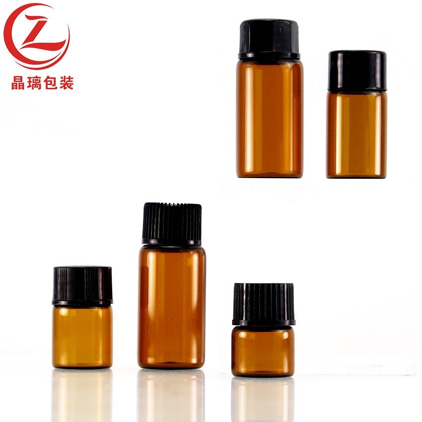 茶色拉管瓶1ml2ml管制瓶3ml小样玻璃瓶分装4ml5ml图2