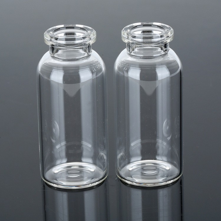 定制医用包装玻尿酸原液瓶 玻璃西林瓶20ml化妆品分装瓶厂家图3