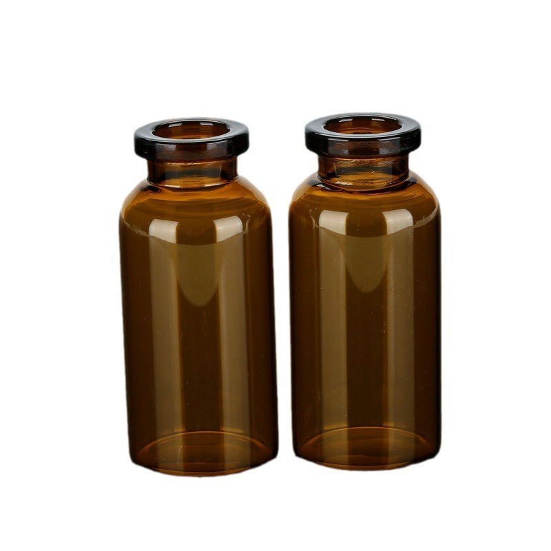 30ml透明茶色西林瓶注射剂瓶玻璃管制瓶管制瓶包装玻璃瓶图5