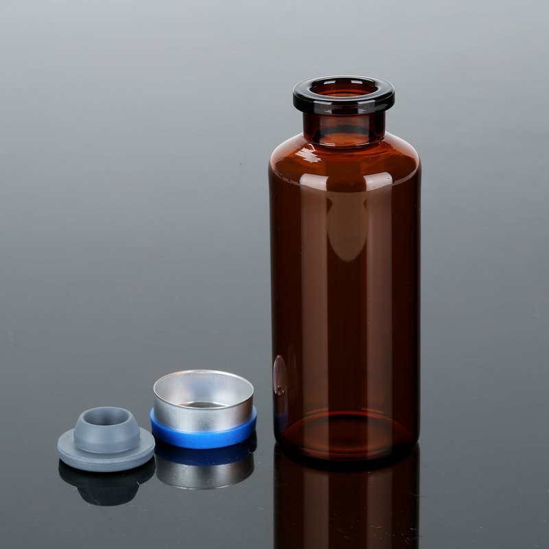 30ml透明茶色西林瓶注射剂瓶玻璃管制瓶管制瓶包装玻璃瓶图4