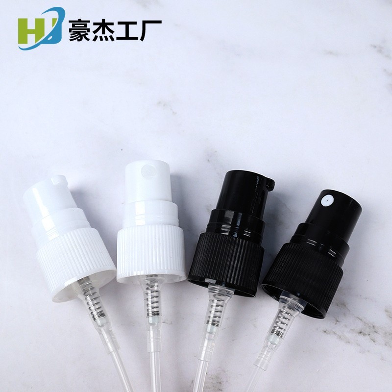 塑料18牙口喷雾头 精油瓶配件鸡嘴 乳液喷头 18/410塑料配半罩图3