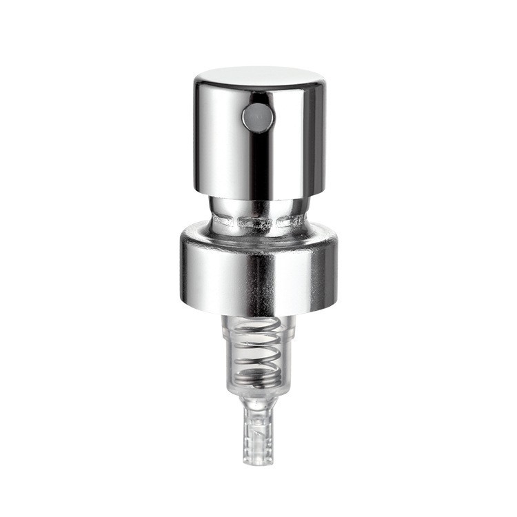 定制轧口泵香水喷头按压式喷雾泵头化妆品瓶乳液泵电化铝香水喷头