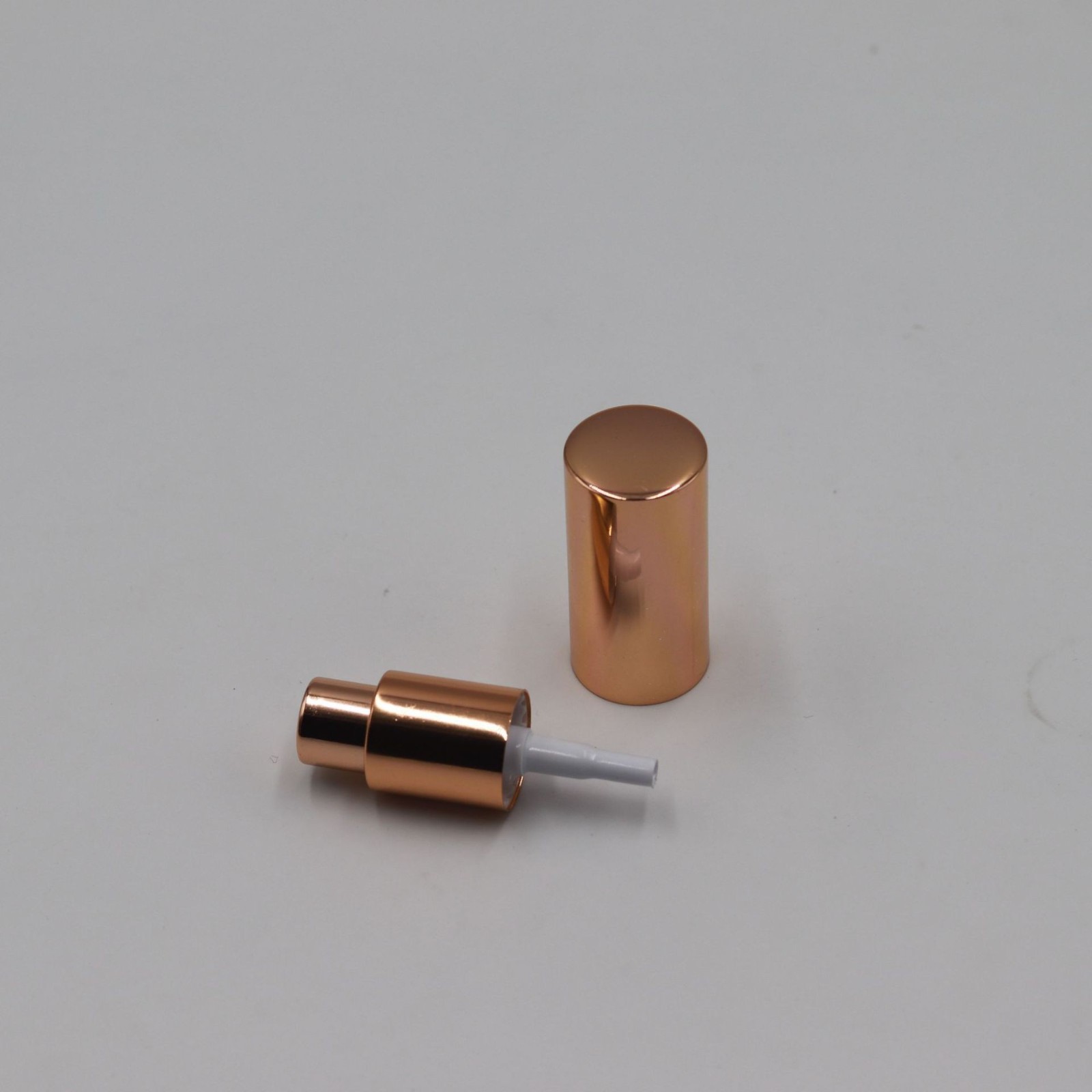 18/20/24 电化铝香水喷头手压式全罩半罩防晒霜乳液精华液粉蜜泵