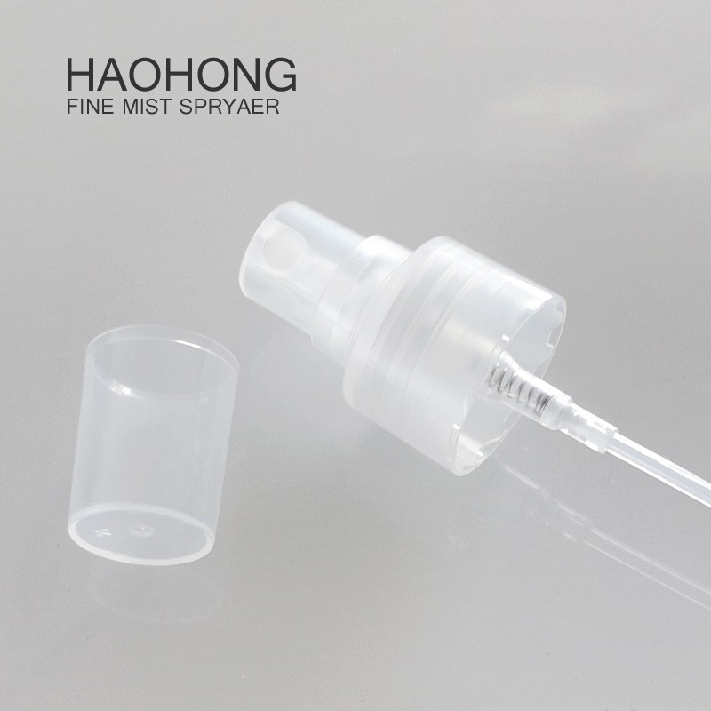20口塑料喷头24口径香水雾18牙透明免洗喷雾泵化妆品消毒洗手液图3