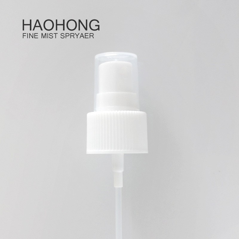 余姚28牙半罩白色喷雾头24/410PP免洗酒精消毒液喷雾香水喷头侧喷图2