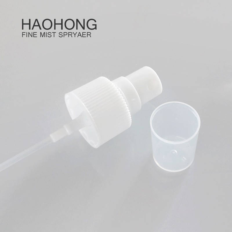 余姚28牙半罩白色喷雾头24/410PP免洗酒精消毒液喷雾香水喷头侧喷图3