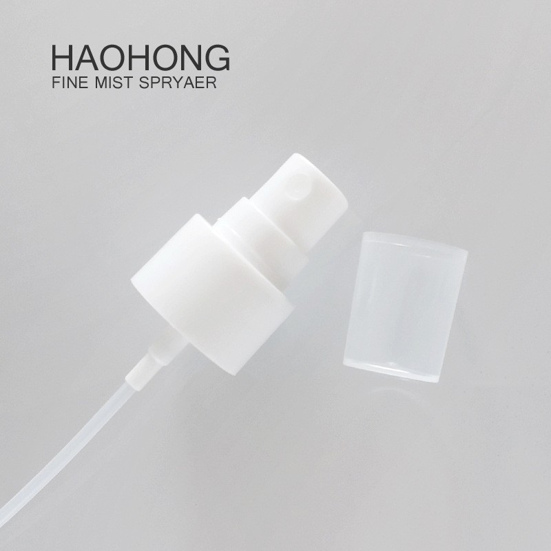 余姚28牙半罩白色喷雾头24/410PP免洗酒精消毒液喷雾香水喷头侧喷图4