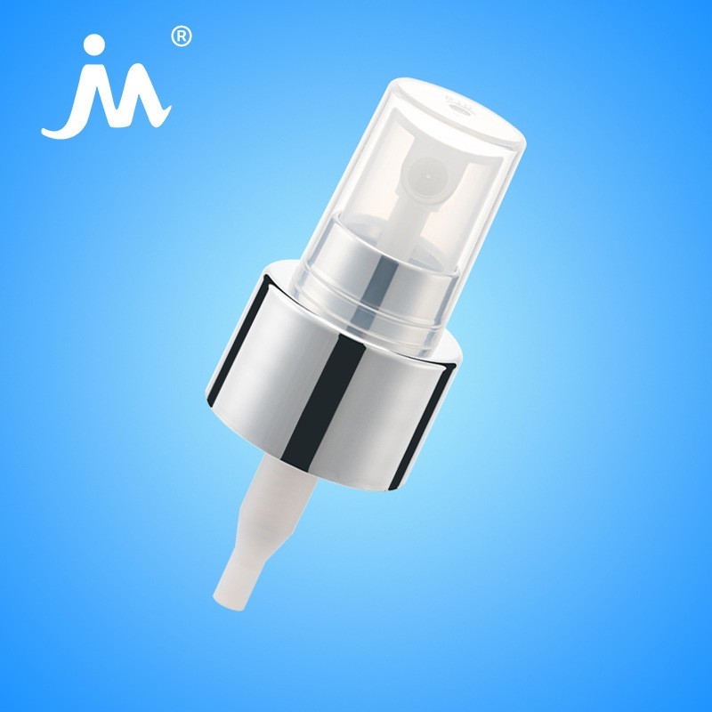 防晒喷雾油剂喷头浓稠液体喷雾泵24/410电镀香水瓶按压喷雾头