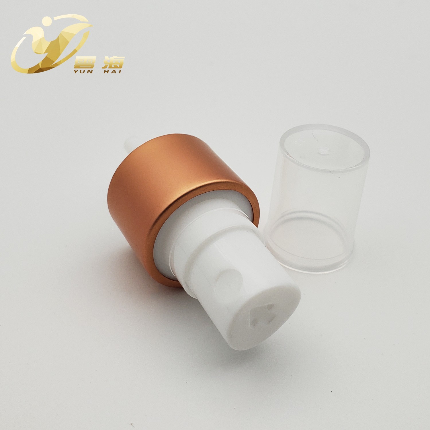 厂家定制20牙24牙28牙小喷头 玫瑰金电化铝香水喷雾按压式喷雾器图2