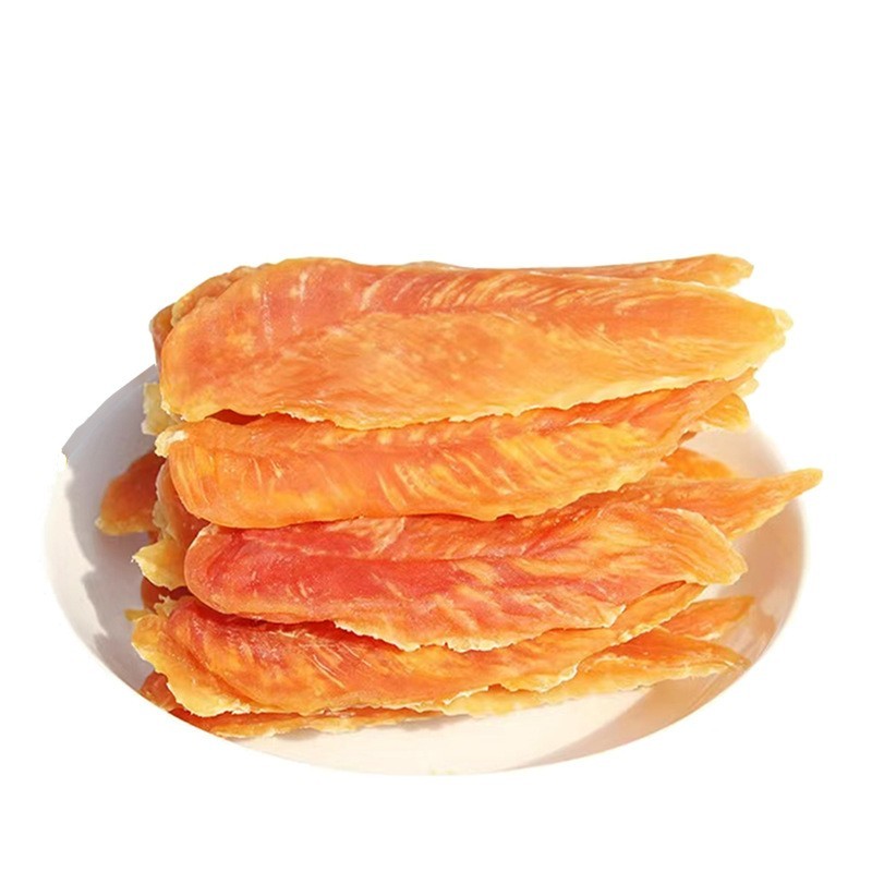 狗狗零食风干鸡胸肉片原切烘干鸡胸肉洁齿骨磨牙棒宠物零食定制图4