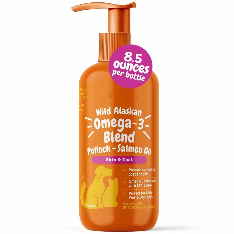 定制跨境三文鱼油毛发高浓度O.mega3宠物保健品宠物营养补充剂图5