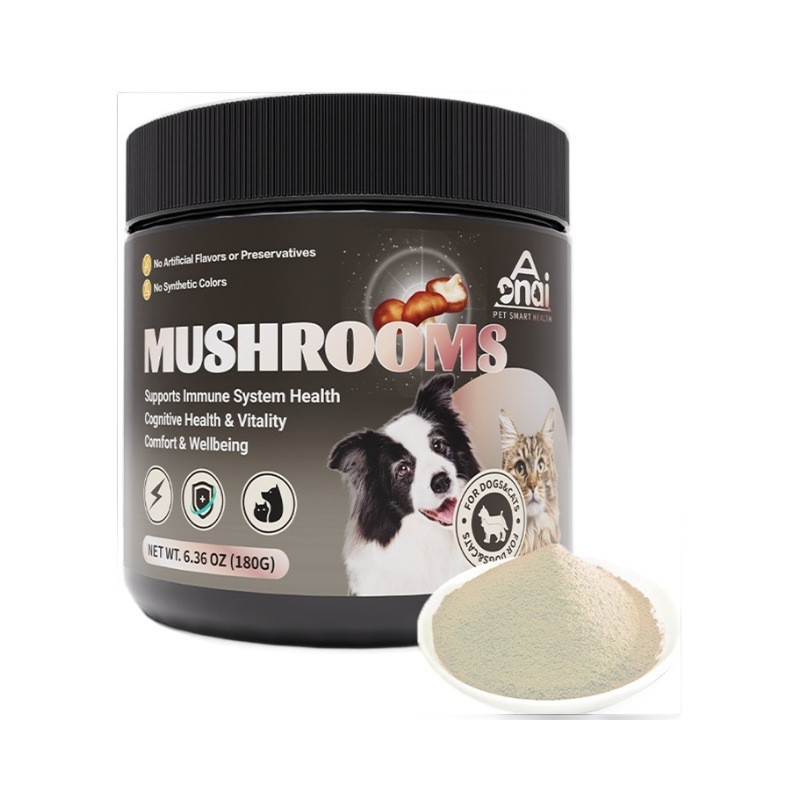 贴牌代工宠物蘑菇粉外贸跨境专供OEM宠物保健品ODM宠物营养补充剂图5