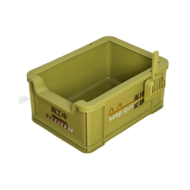 定制半封闭猫砂盆超大号防外溅加厚猫厕所宠物用品猫砂盆特大防臭图5