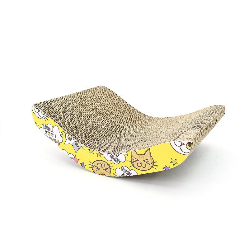 猫玩具猫用品磨爪器赠猫薄荷V型瓦楞纸猫抓板 可定制加工图2