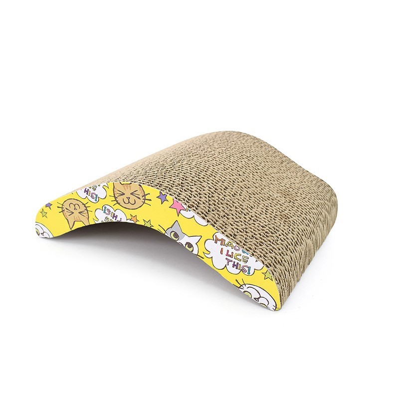 猫玩具猫用品磨爪器赠猫薄荷V型瓦楞纸猫抓板 可定制加工图3