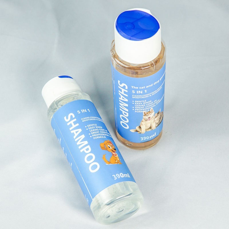 宠物清洁香波沐浴露 犬猫通用柔顺丝滑洗护二合一泡泡沐浴液图4