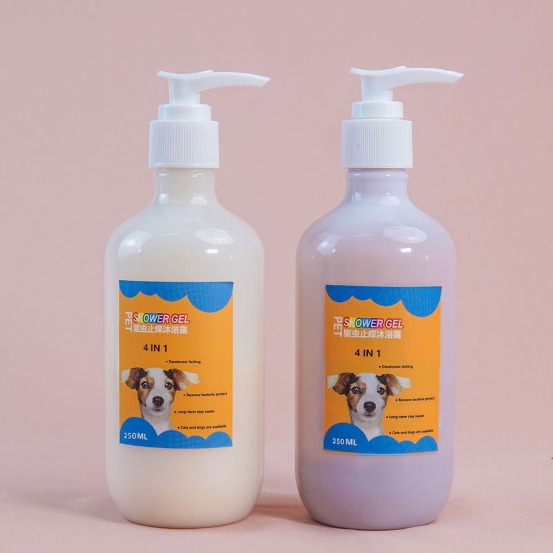 厂家宠物沐浴露OEM加工定制狗狗猫咪沐浴露宠物香波250ml图2